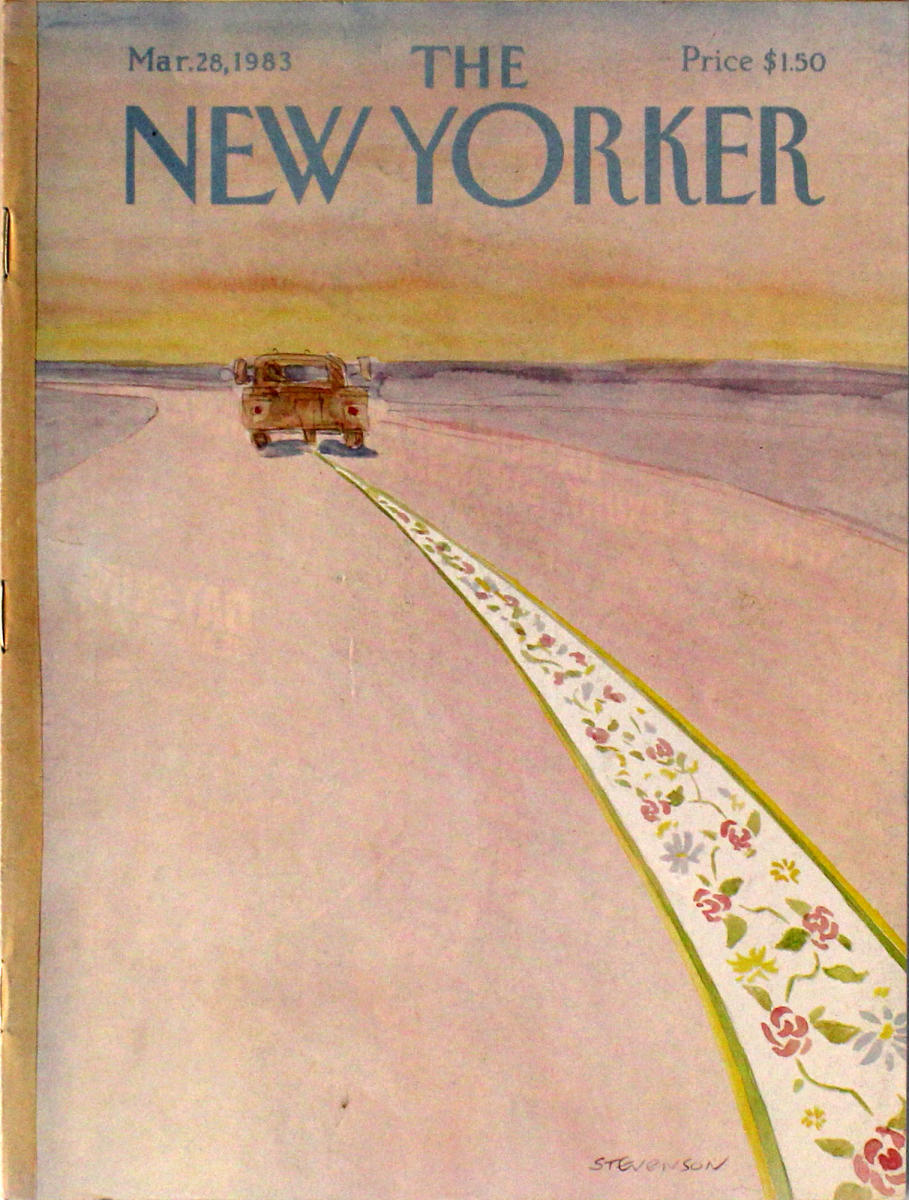 The New Yorker | March 28, 1983 at Wolfgang's