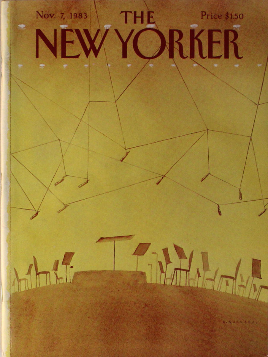 The New Yorker | November 7, 1983 at Wolfgang's
