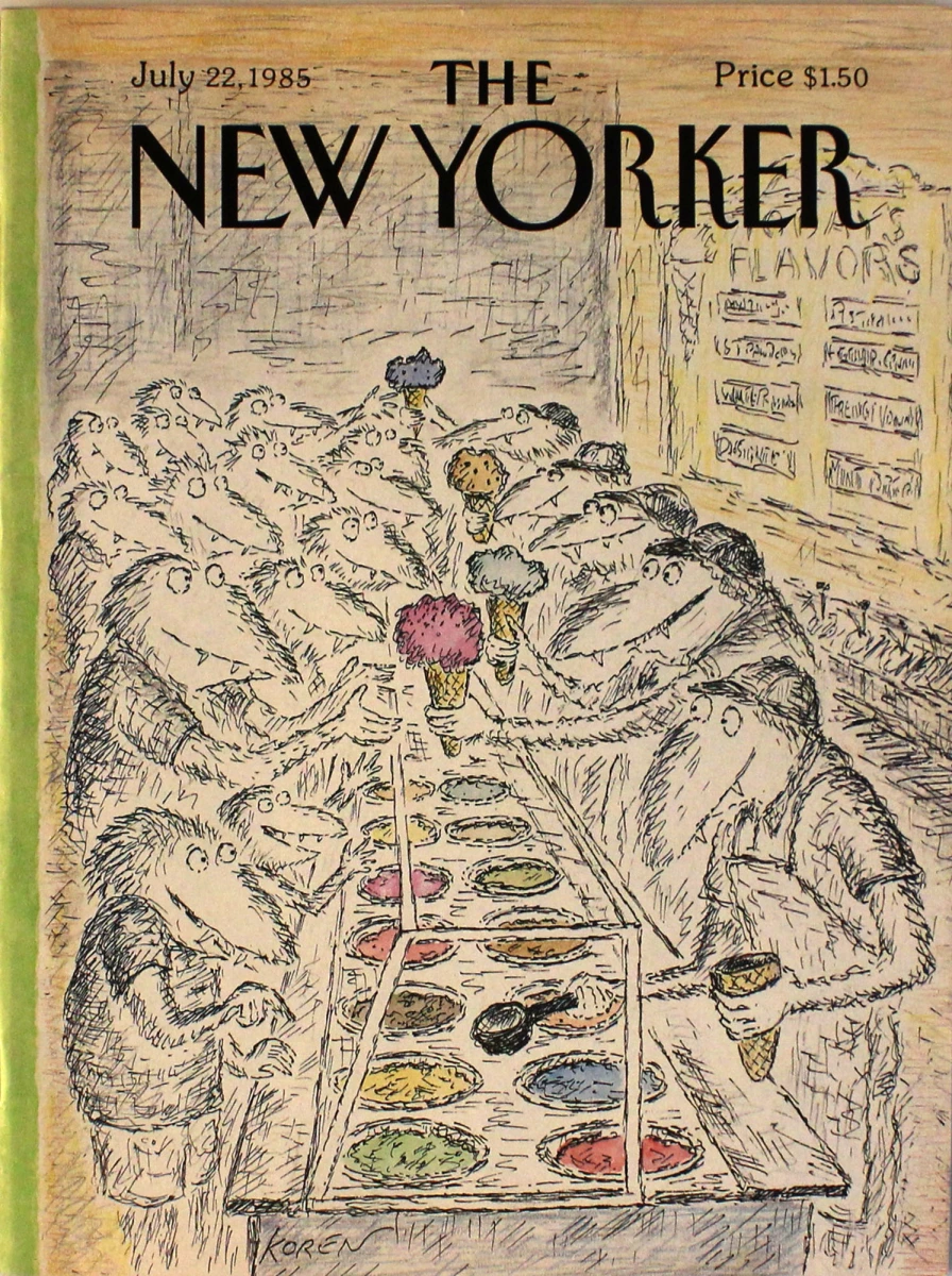 The New Yorker | July 22, 1985 at Wolfgang's