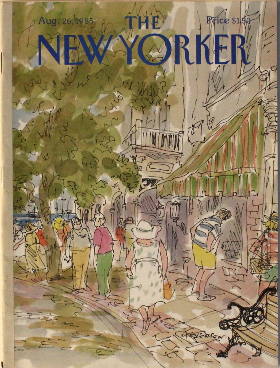 The New Yorker | August 26, 1985 at Wolfgang's