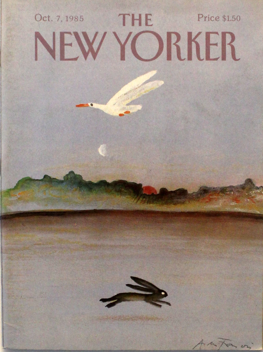 The New Yorker | October 7, 1985 at Wolfgang's