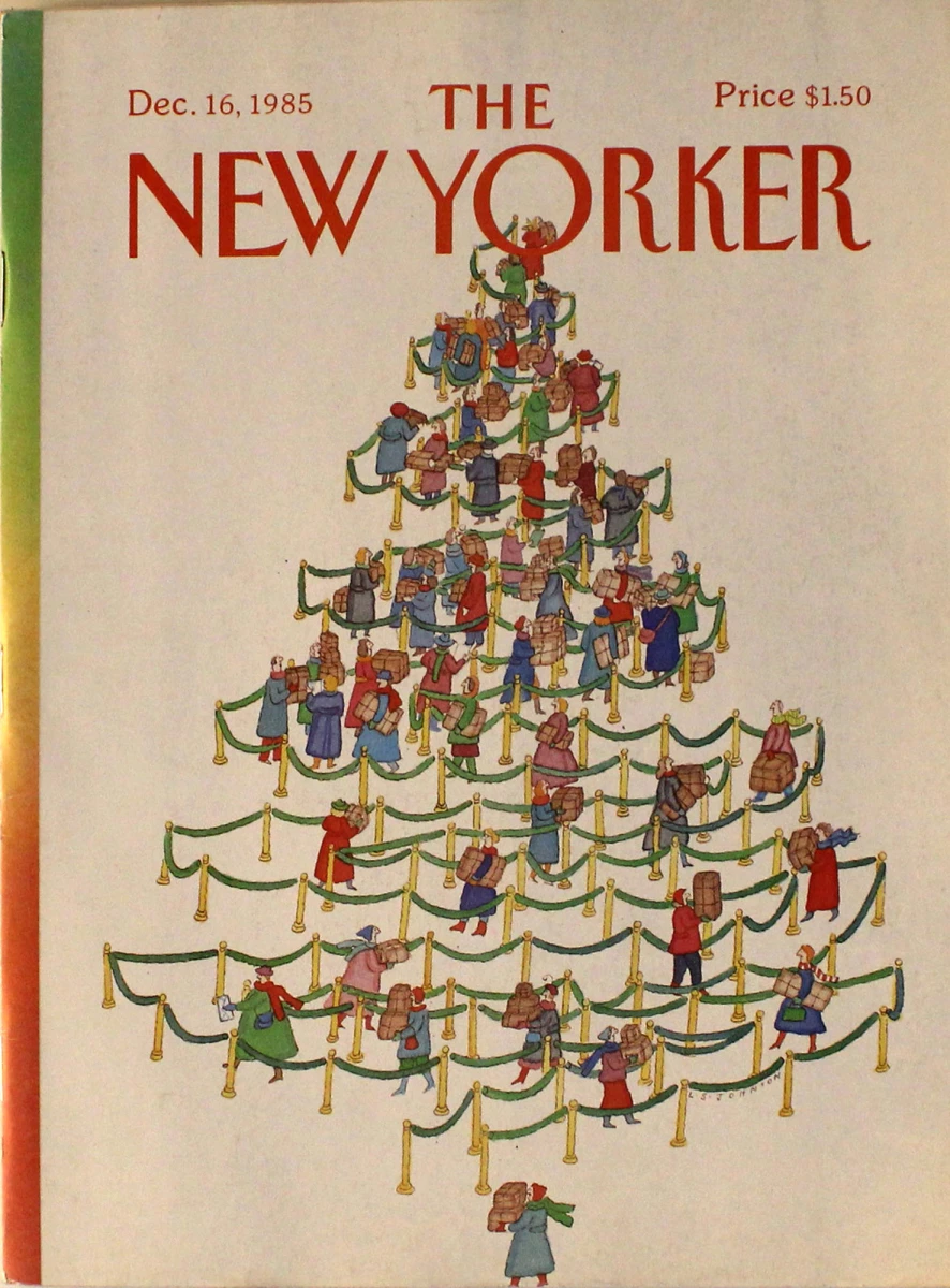 The New Yorker - February 18 1985 Poster for Sale by romirdrigz