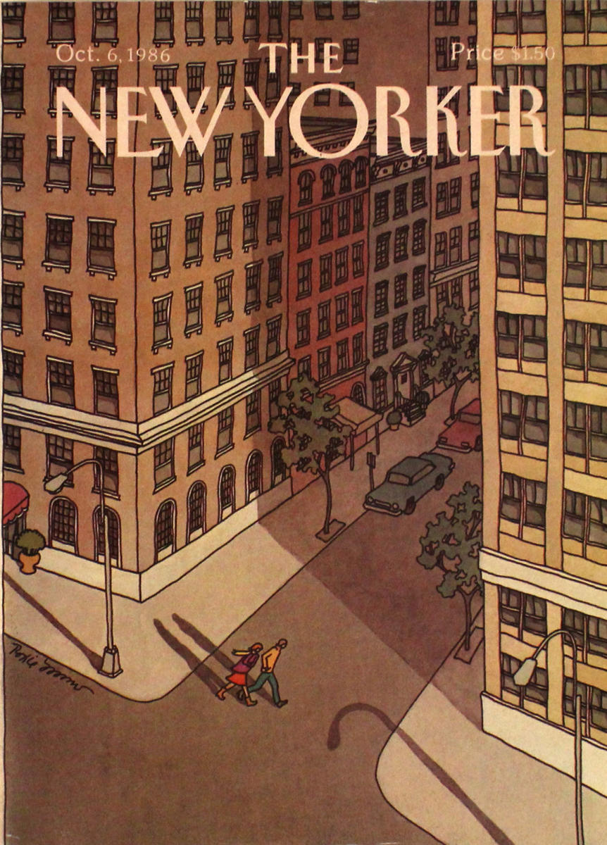 The New Yorker October 6, 1986 at Wolfgang's