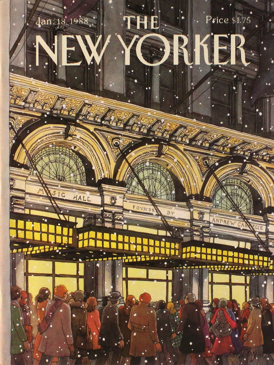 The New Yorker | January 18, 1988 at Wolfgang's