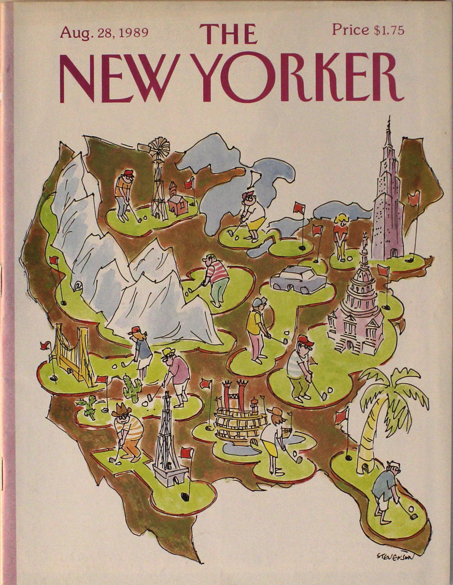 The New Yorker | August 28, 1989 at Wolfgang's