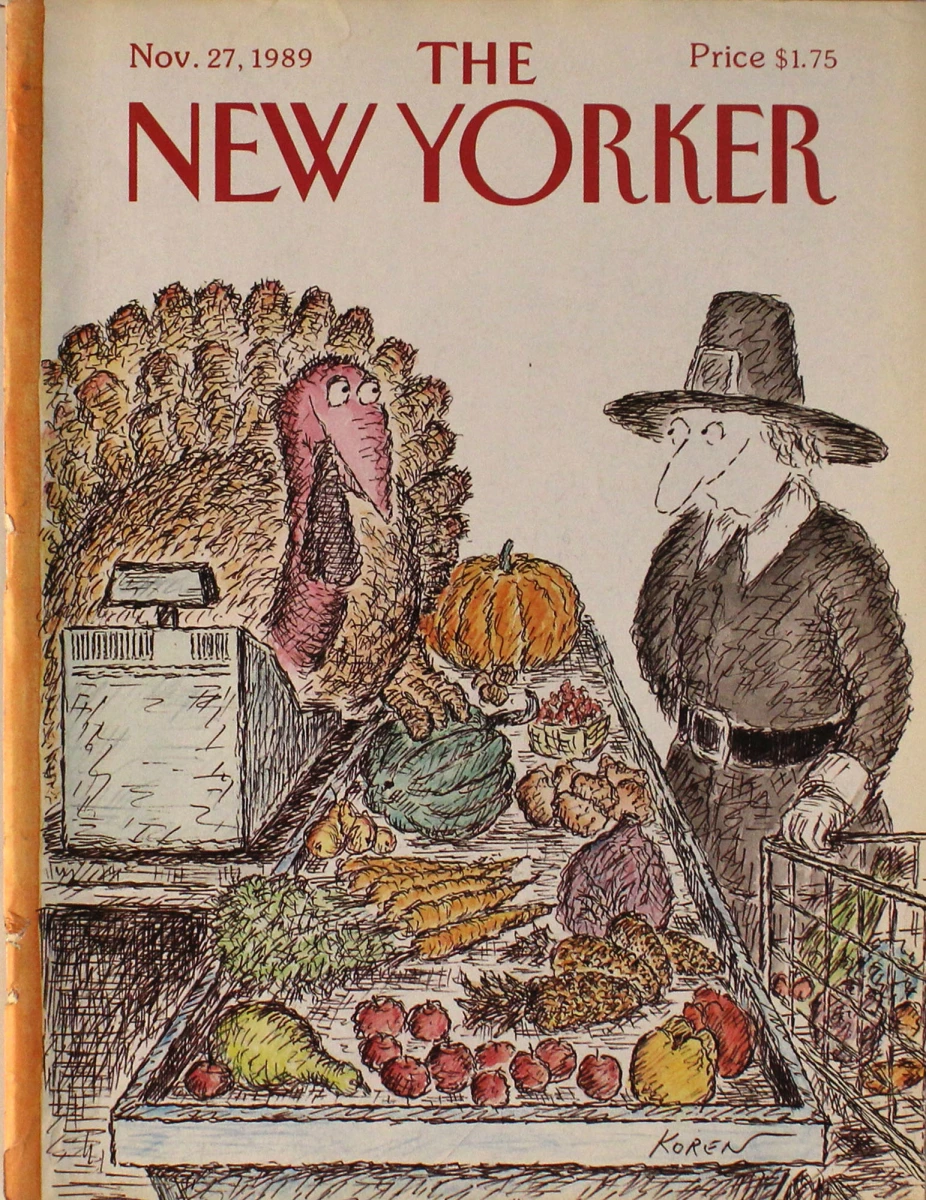 The New Yorker November 27, 1989 at Wolfgang's