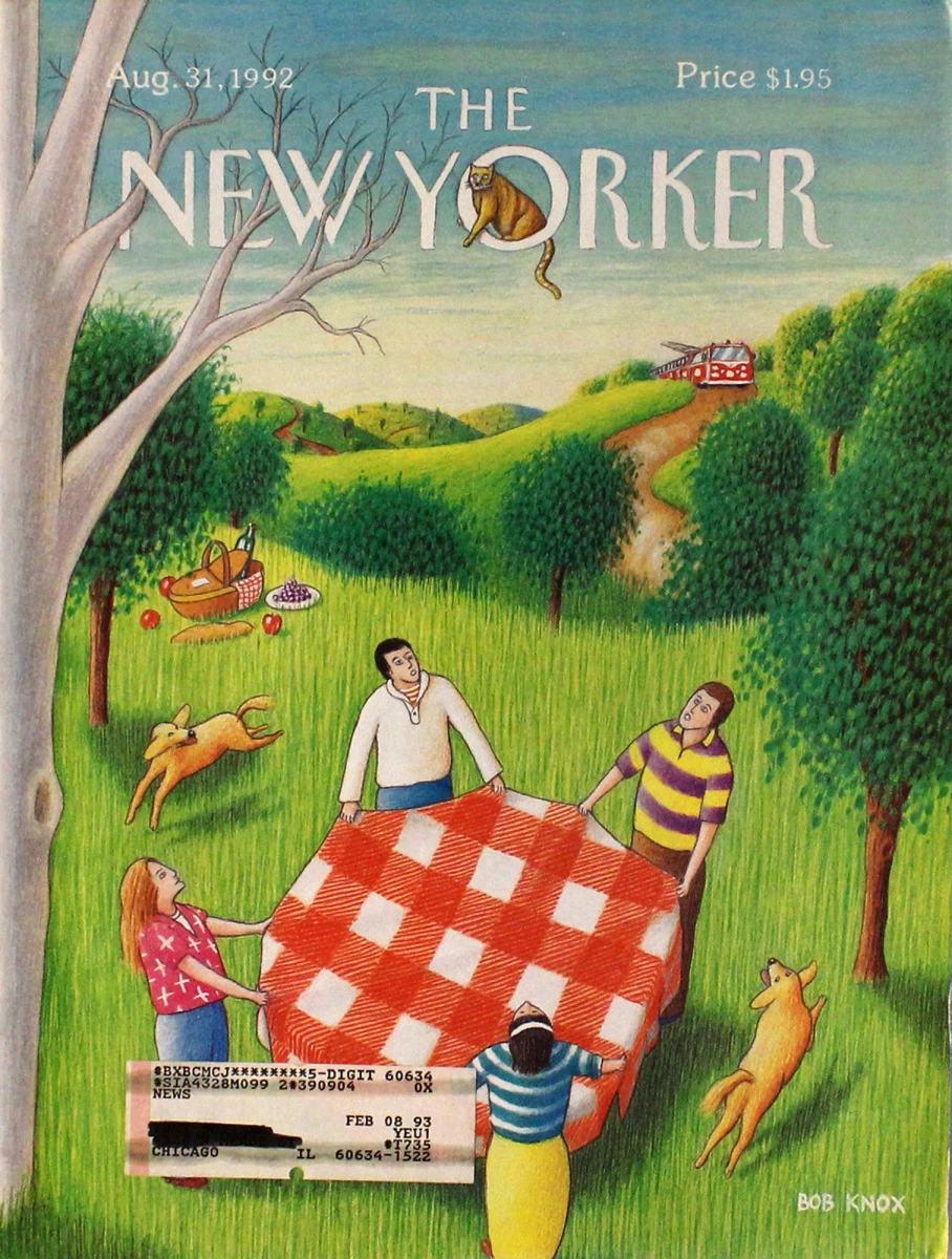 予約販売 new The yorker ヴィンテージ 80s 犬 ドッグ アニマル 雑誌 T