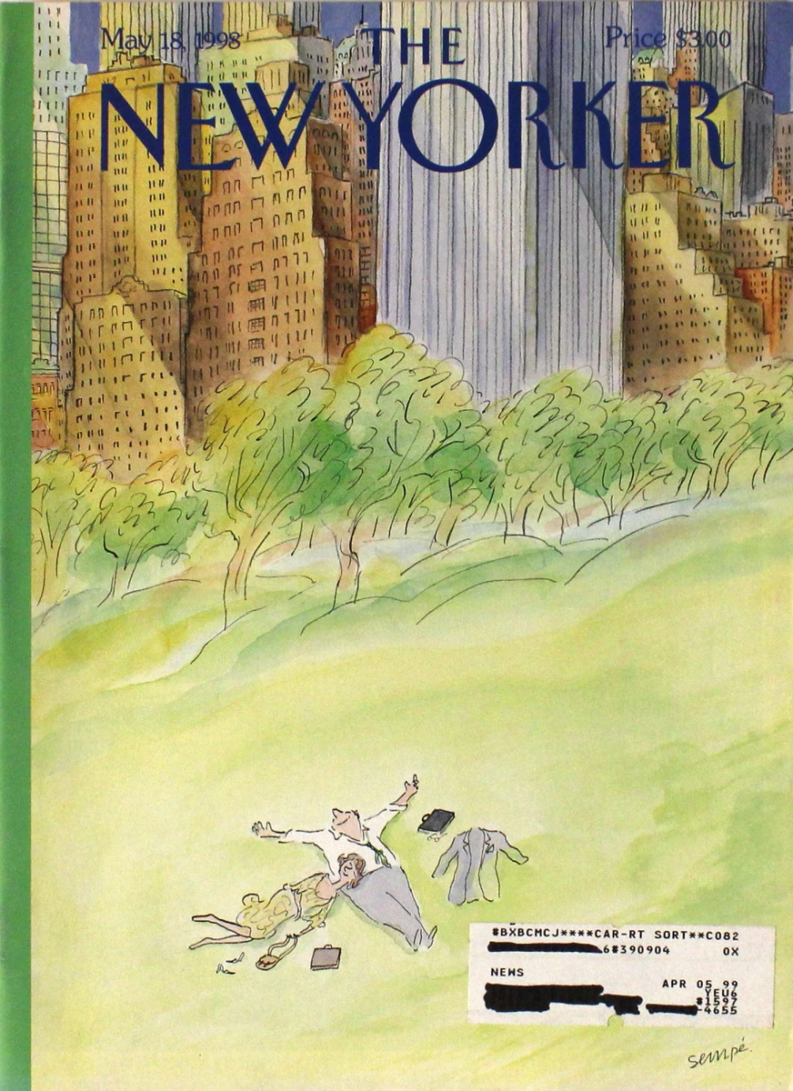 The New Yorker  October 19, 1998 at Wolfgang's