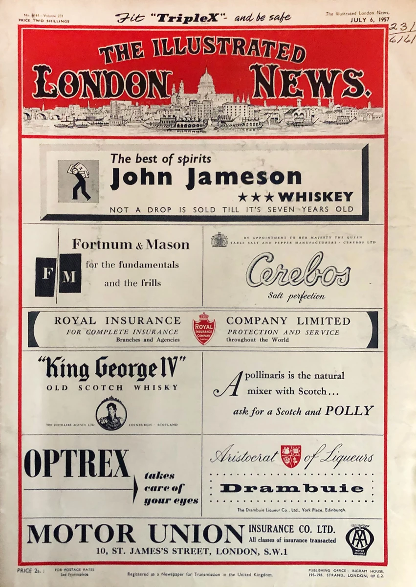 The Illustrated London News | July 6, 1957 at Wolfgang's