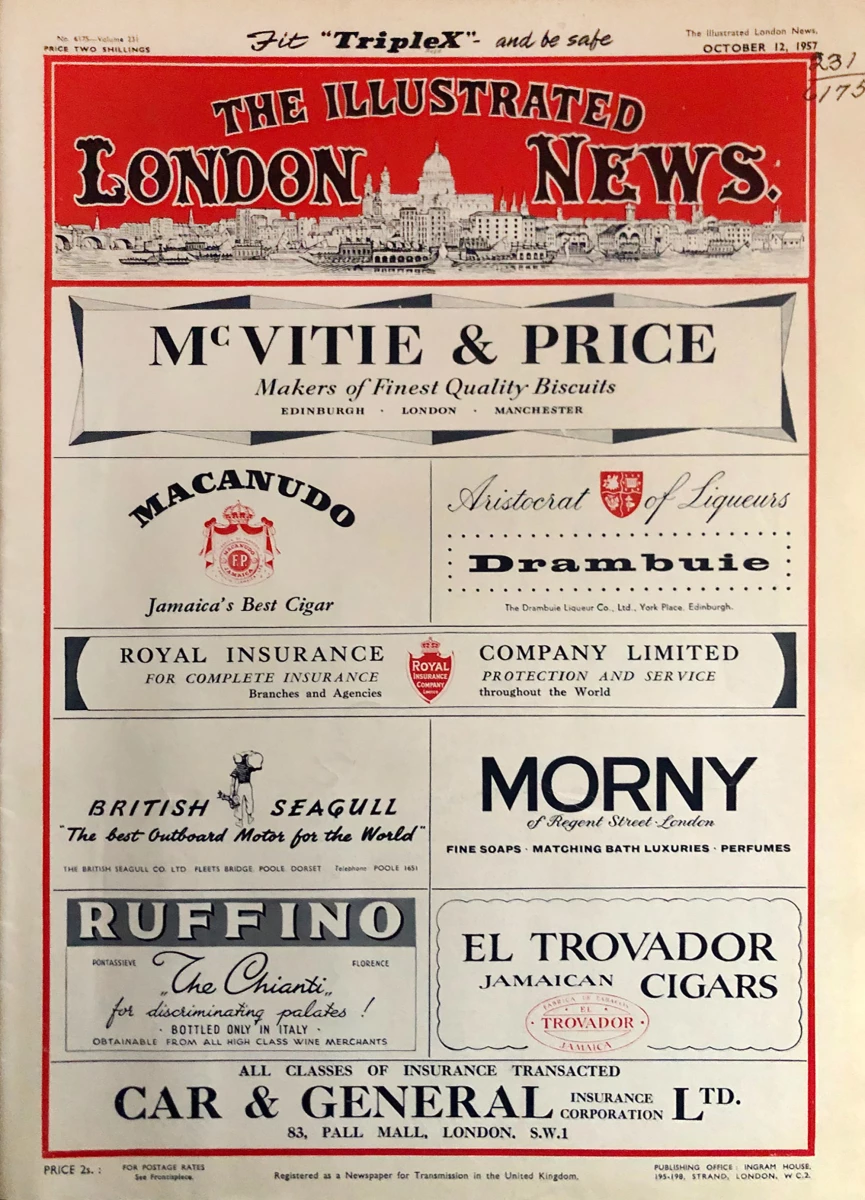 The Illustrated London News | October 12, 1957 at Wolfgang's