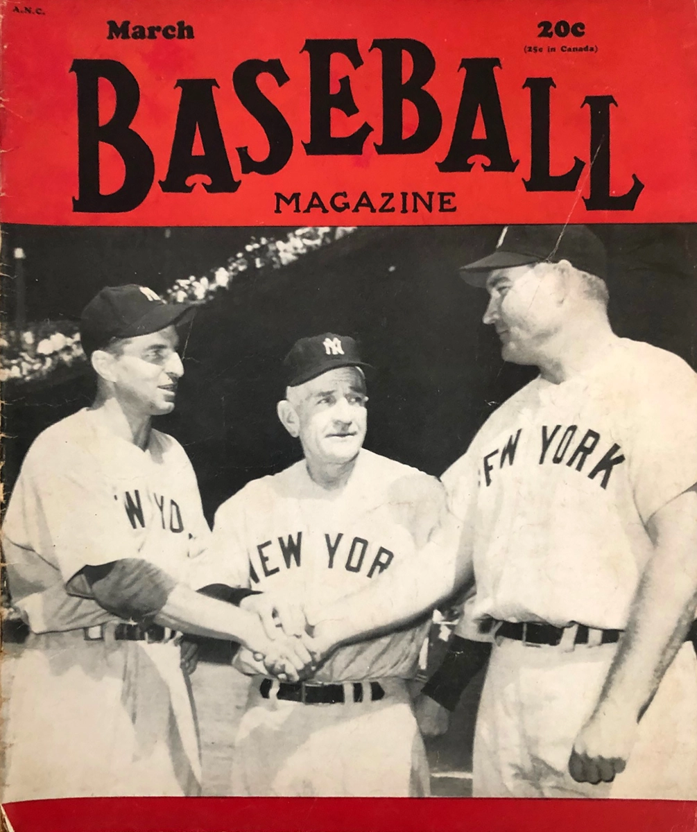 Baseball | March 1950 at Wolfgang's