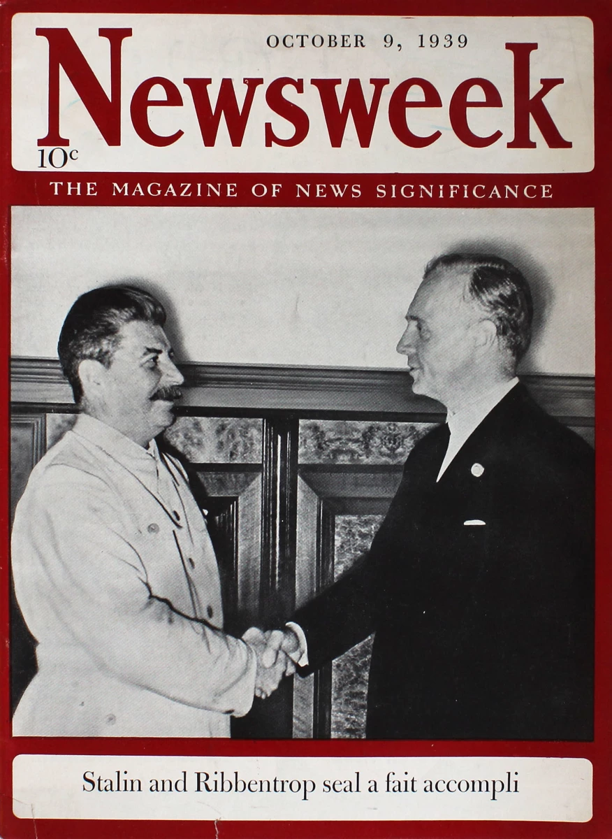 Newsweek | October 9, 1939 at Wolfgang's