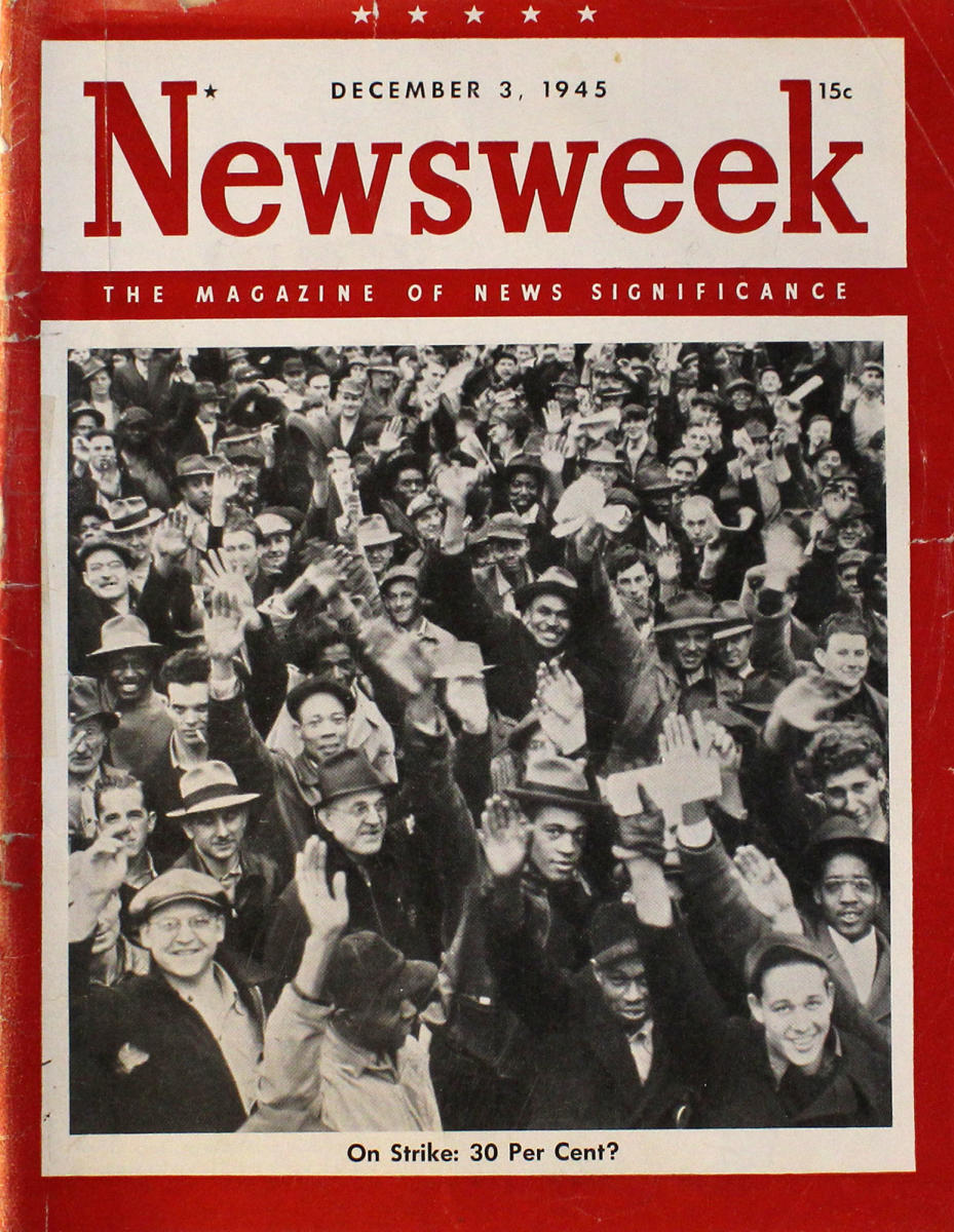 Newsweek | December 3, 1945 At Wolfgang's