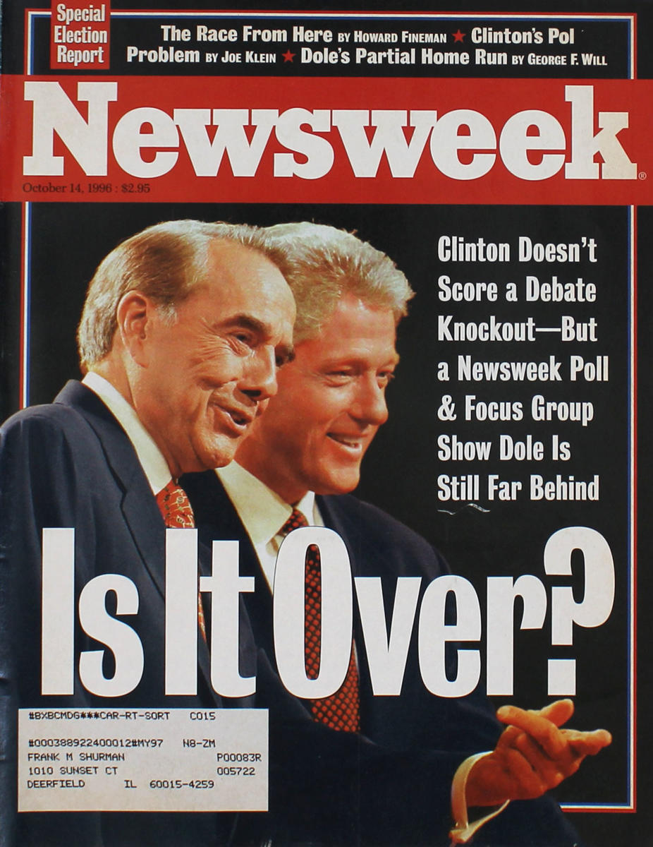 Newsweek | October 14, 1996 at Wolfgang's