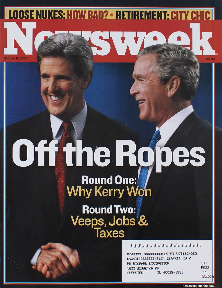 Newsweek | October 11, 2004 At Wolfgang's