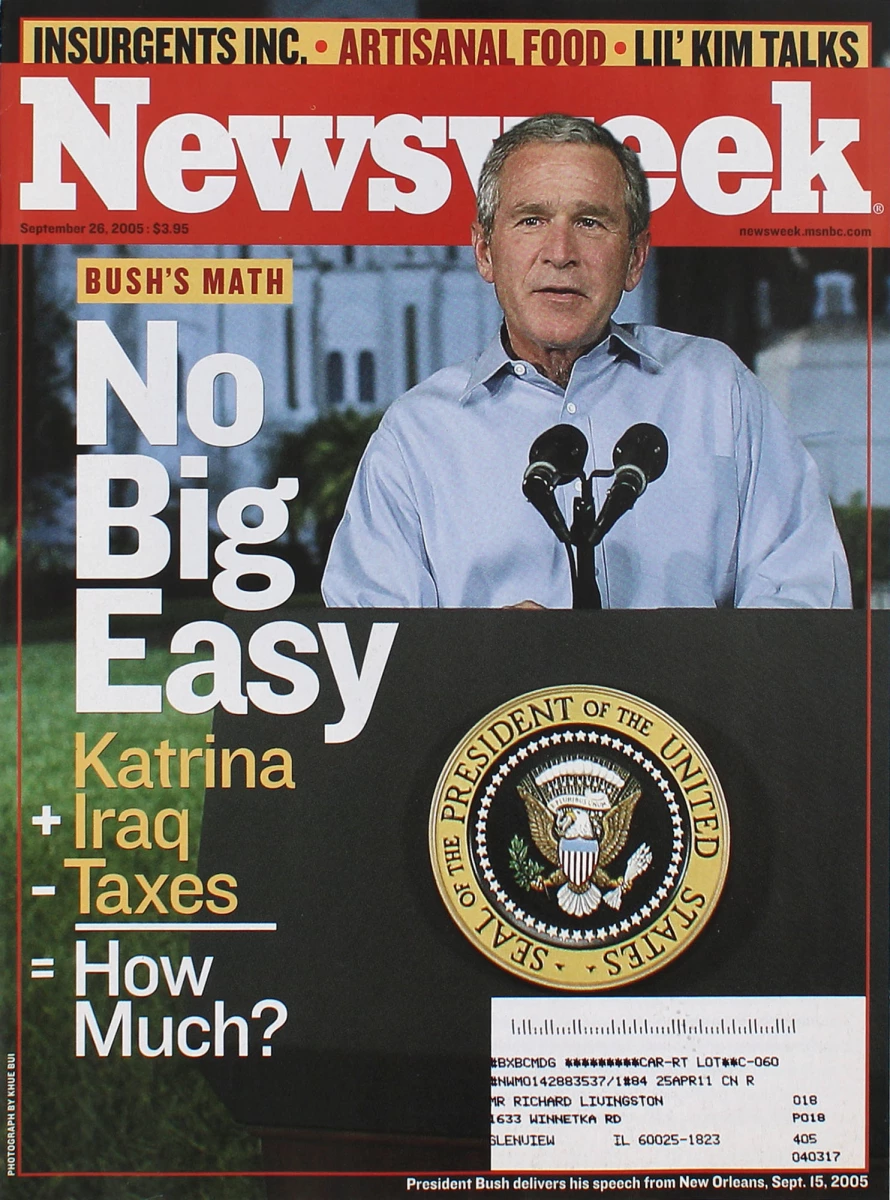 Newsweek | September 26, 2005 at Wolfgang's