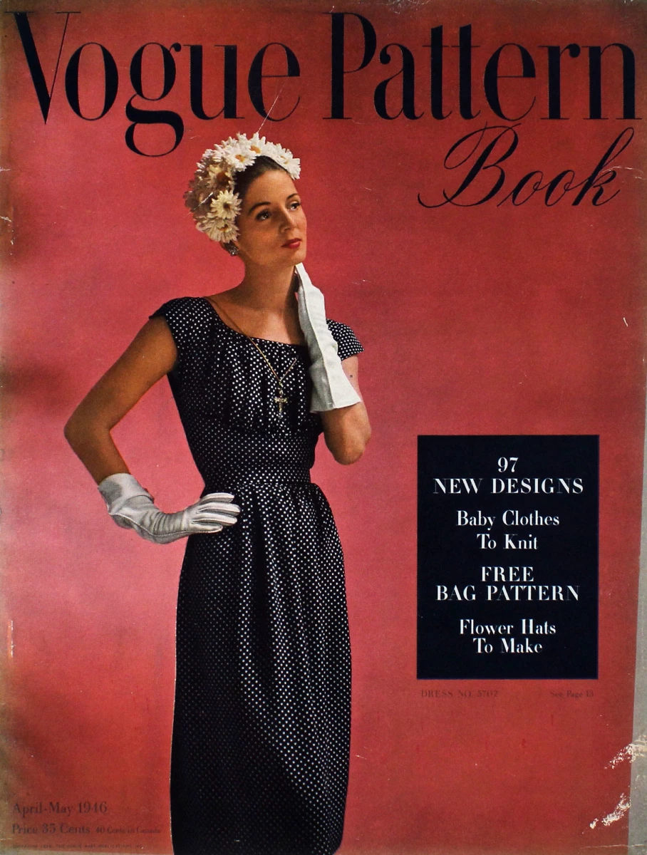 Vogue Pattern Book | April 1946 at Wolfgang's
