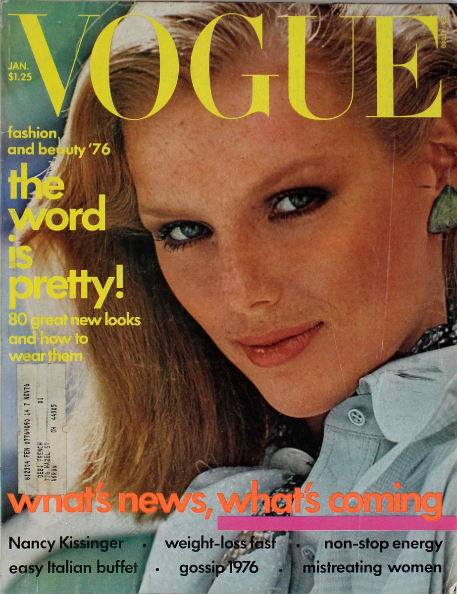 Vogue | January 1976 at Wolfgang's