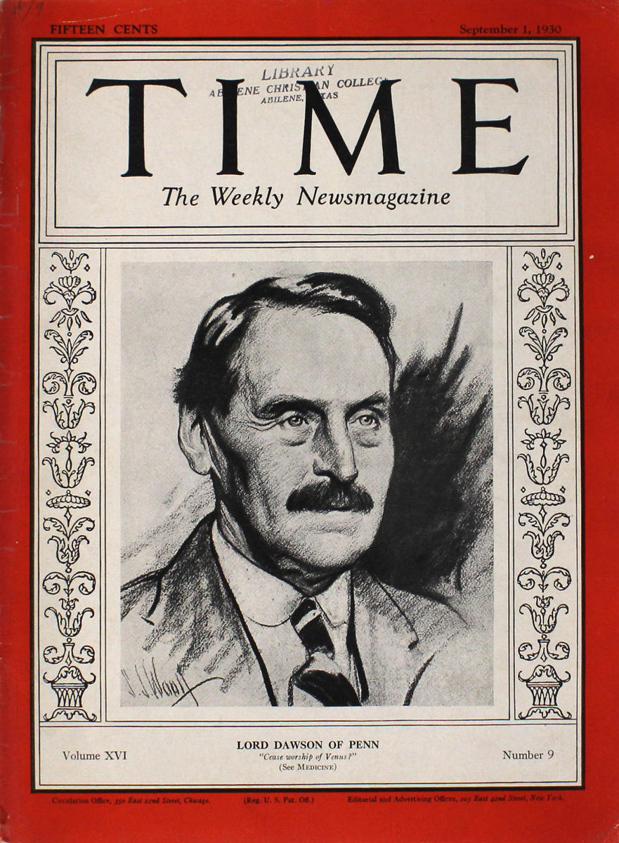 Time September 1930 at Wolfgang's