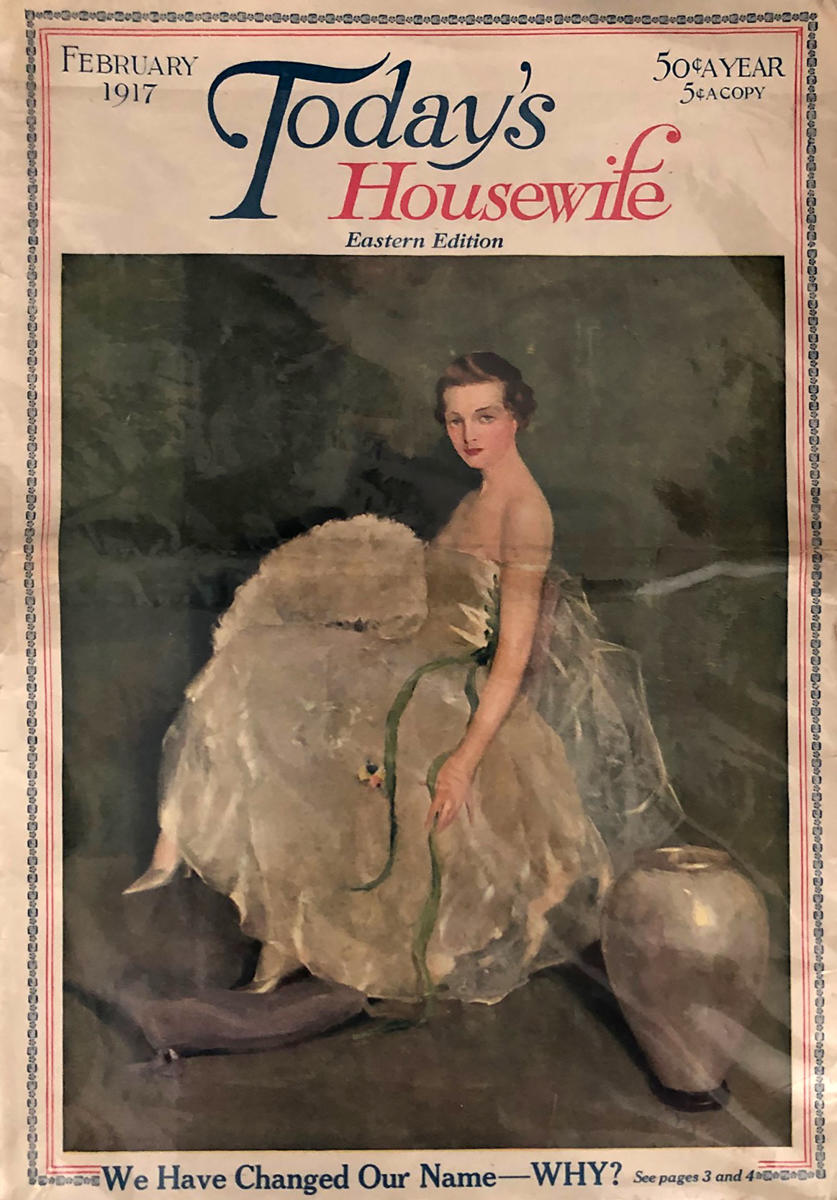 Todays Housewife Vintage Magazine Feb 1 1917 