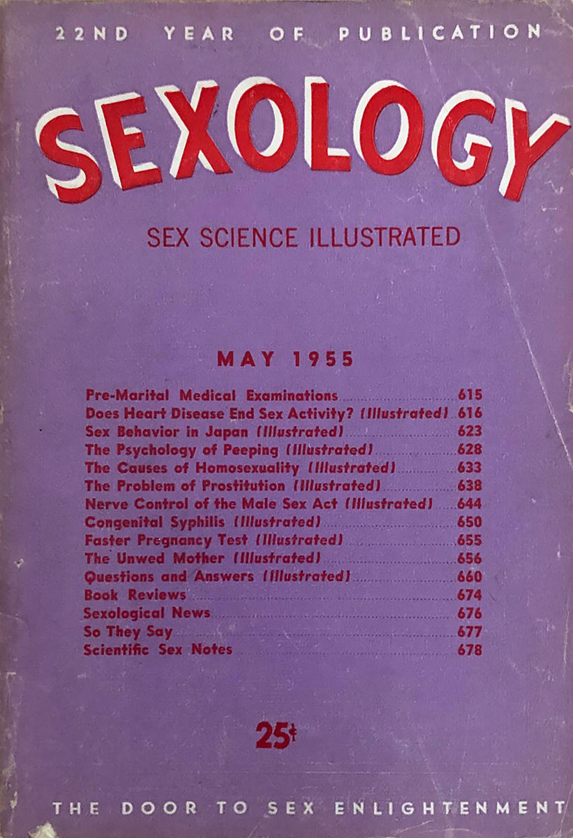 Sexology | May 1955 at Wolfgang's