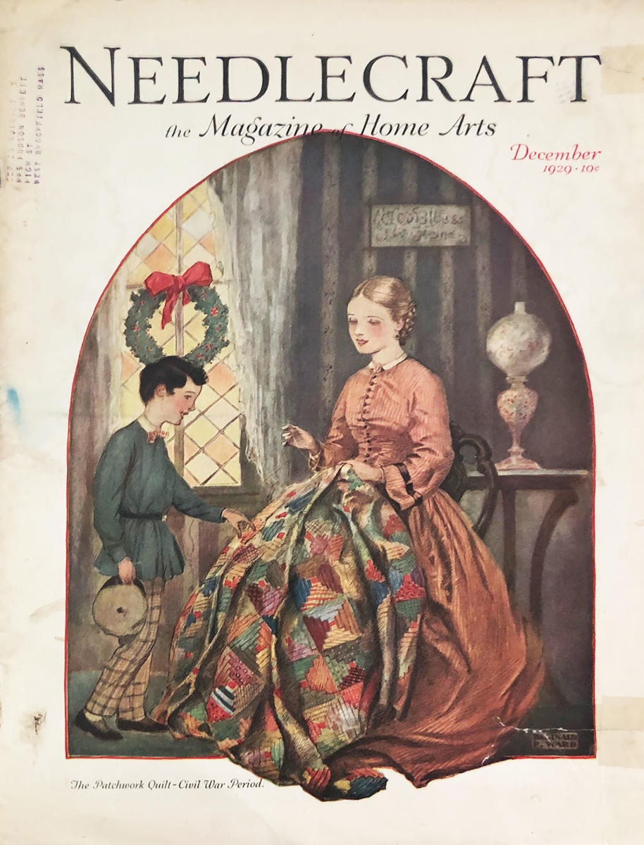 Needlecraft December 1929 at Wolfgang's