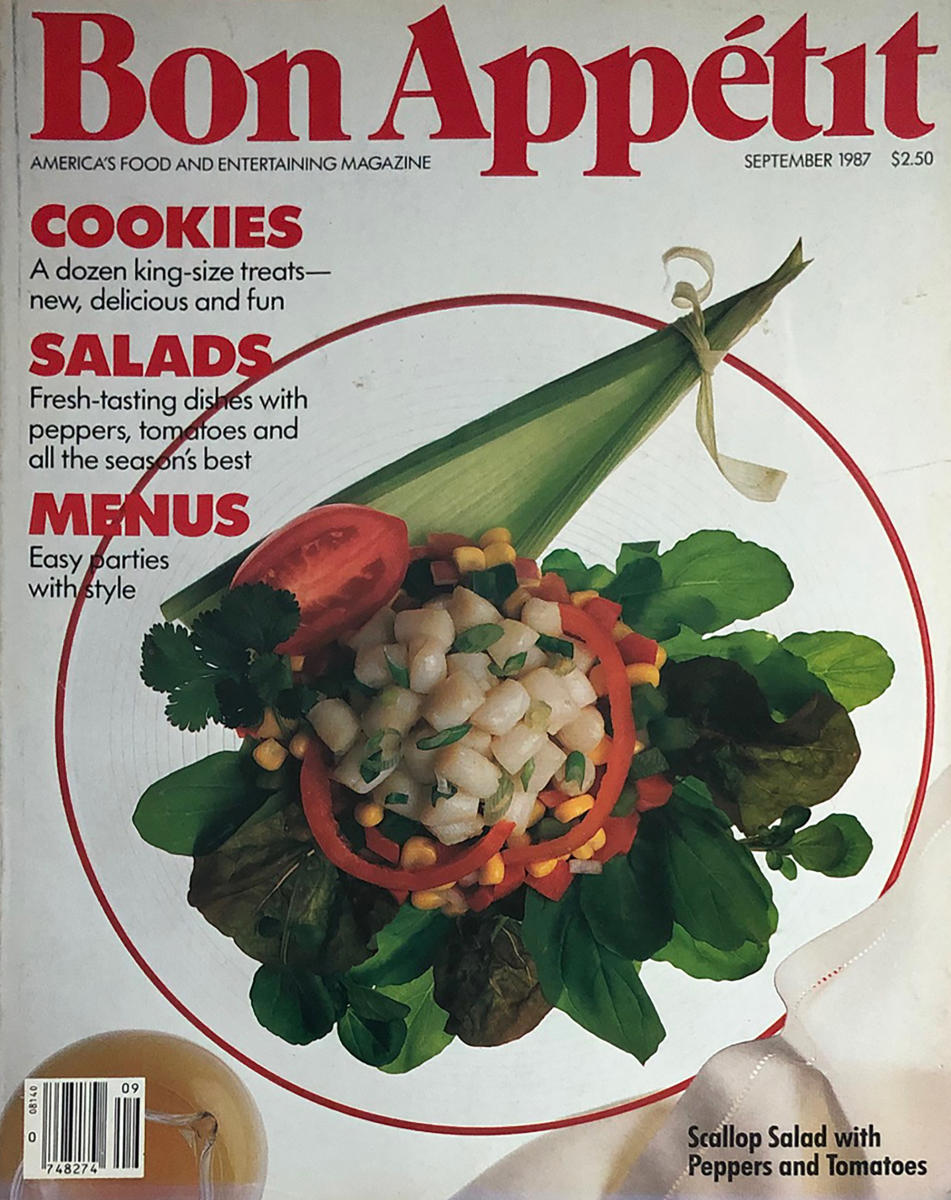 Bon Appetit September 1987 at Wolfgang's
