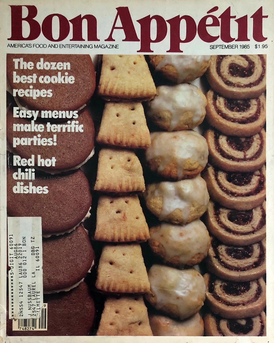 Bon Appetit September 1985 at Wolfgang's