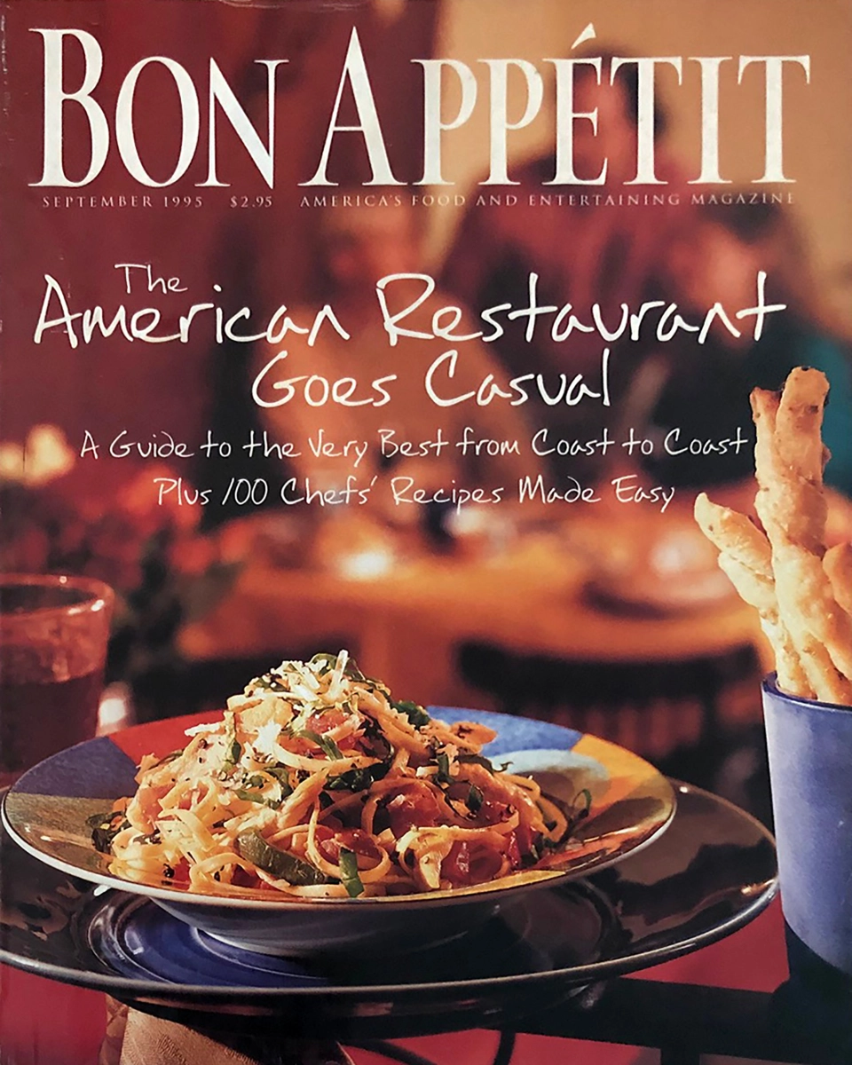 Bon Appetit September 1995 at Wolfgang's