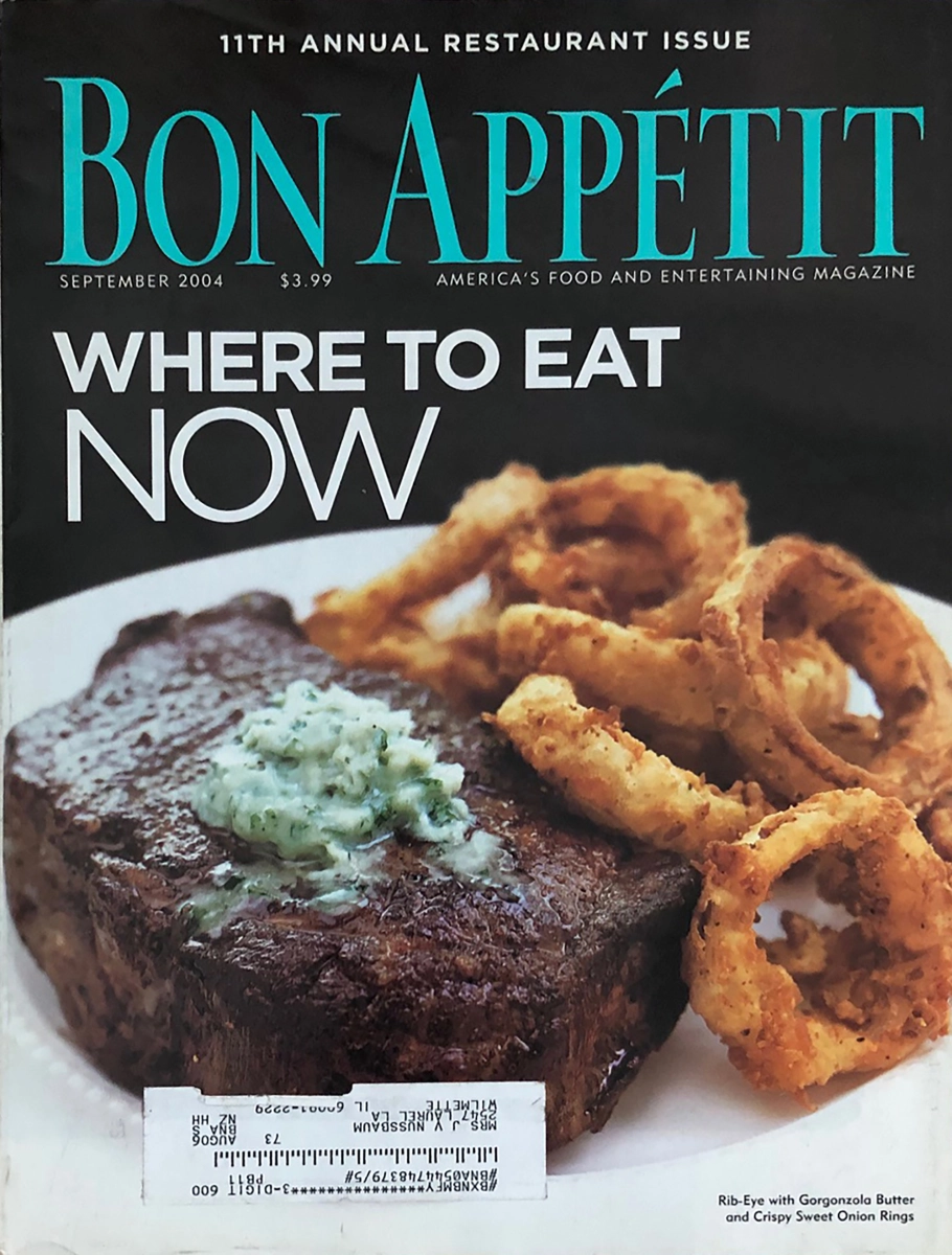 Bon Appetit September 2004 at Wolfgang's