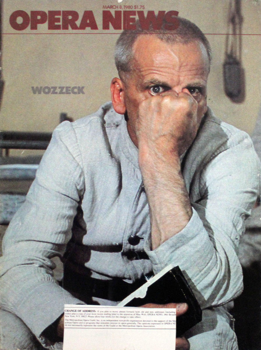 Wozzeck at Wolfgang's