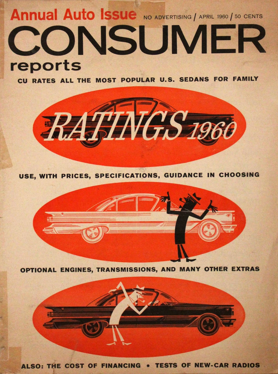 Consumer Reports April 1960 at Wolfgang's