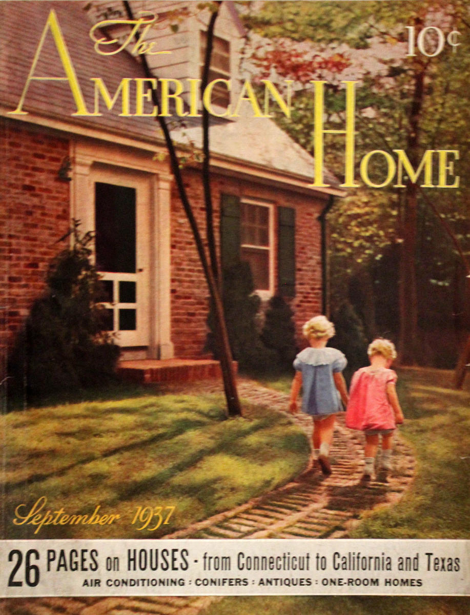 The American Home | September 1937 at Wolfgang's