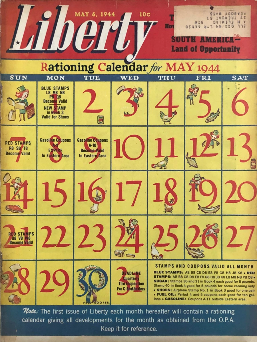 Liberty | May 6, 1944 at Wolfgang's