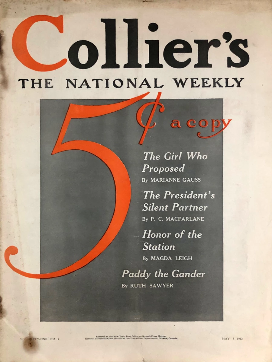 Collier's | May 3, 1913 At Wolfgang's