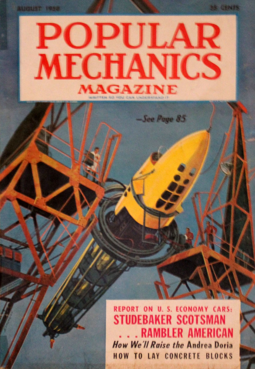 Popular Mechanics | August 1958 At Wolfgang's