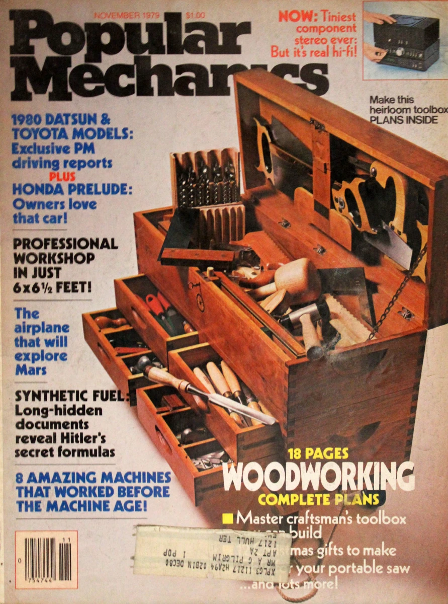 Woodsmith Magazine Antique Toolbox Plans