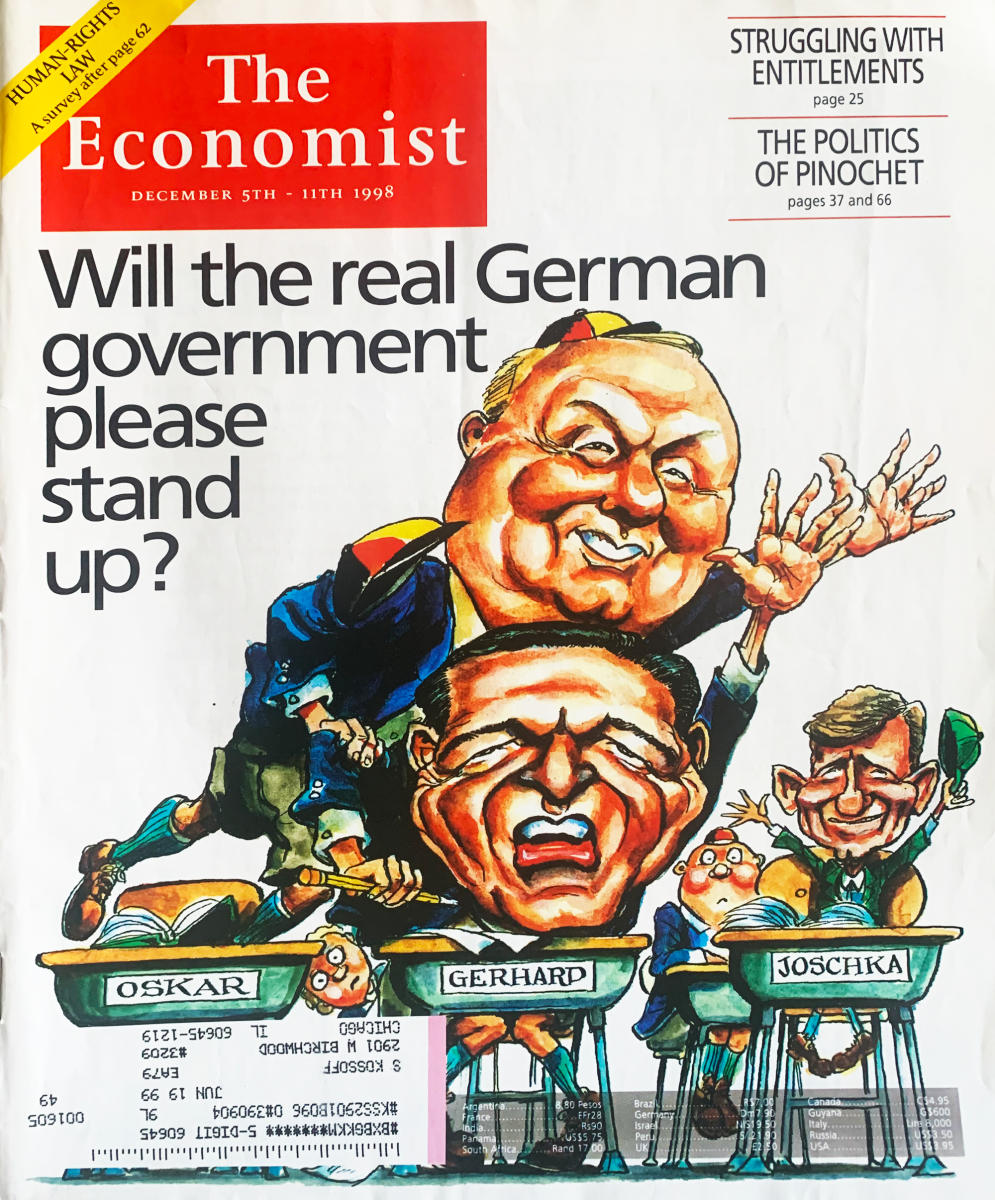 The Economist | December 5, 1998 at Wolfgang's