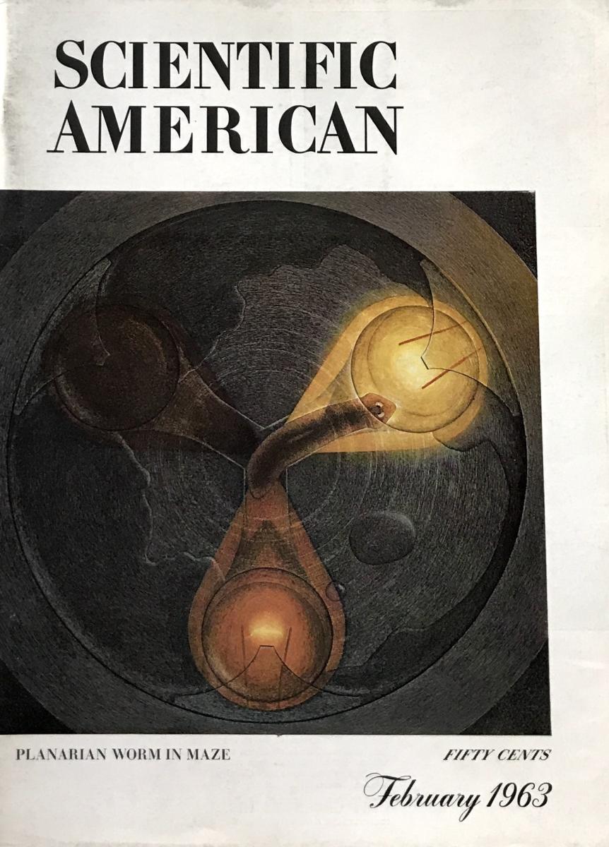 Scientific American February 1963 At Wolfgang S