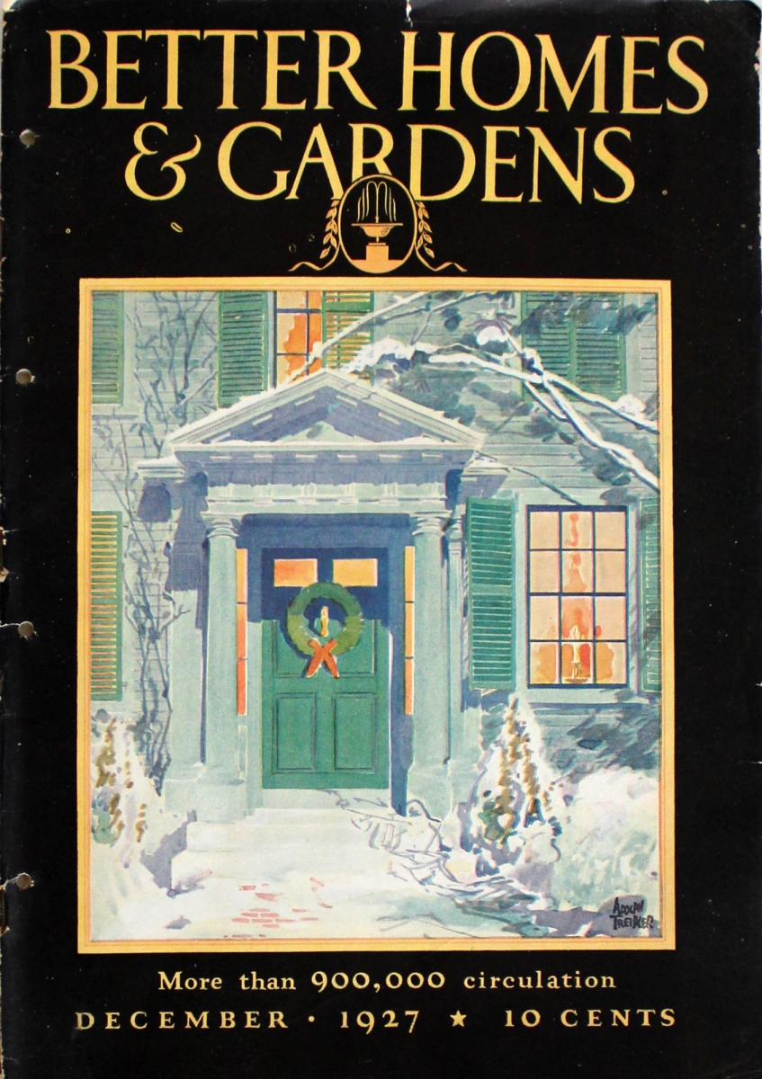 Better Homes And Gardens | December 1927 At Wolfgang's