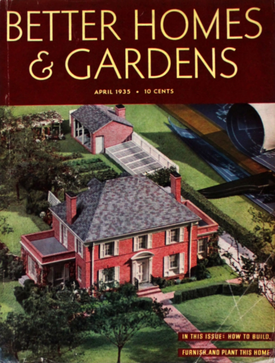 Better Homes And Gardens | April 1935 At Wolfgang's