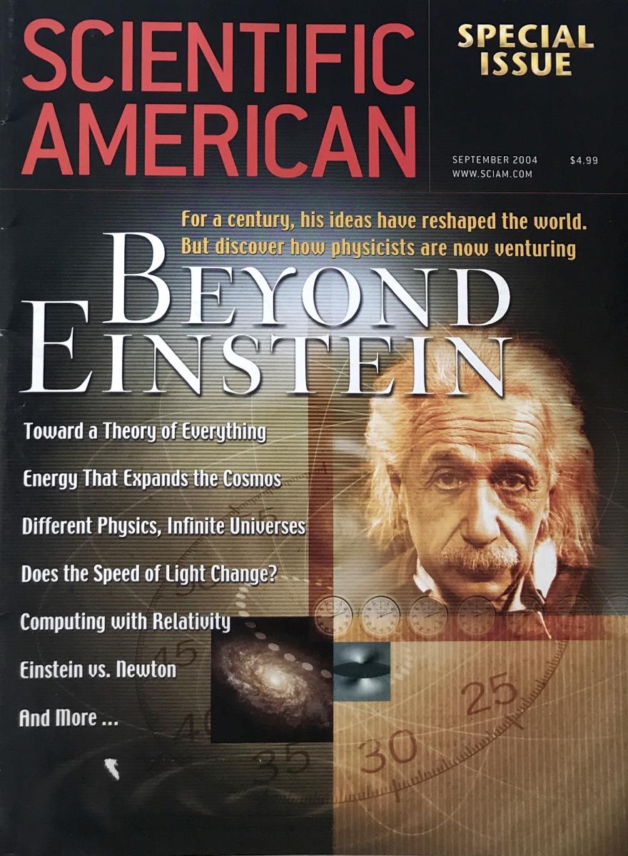 Scientific American Beyond Einstein September 2004 at Wolfgang's