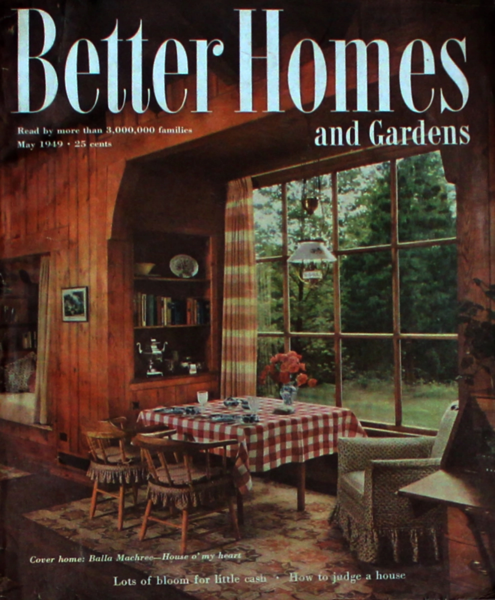 Better Homes And Gardens | May 1949 At Wolfgang's