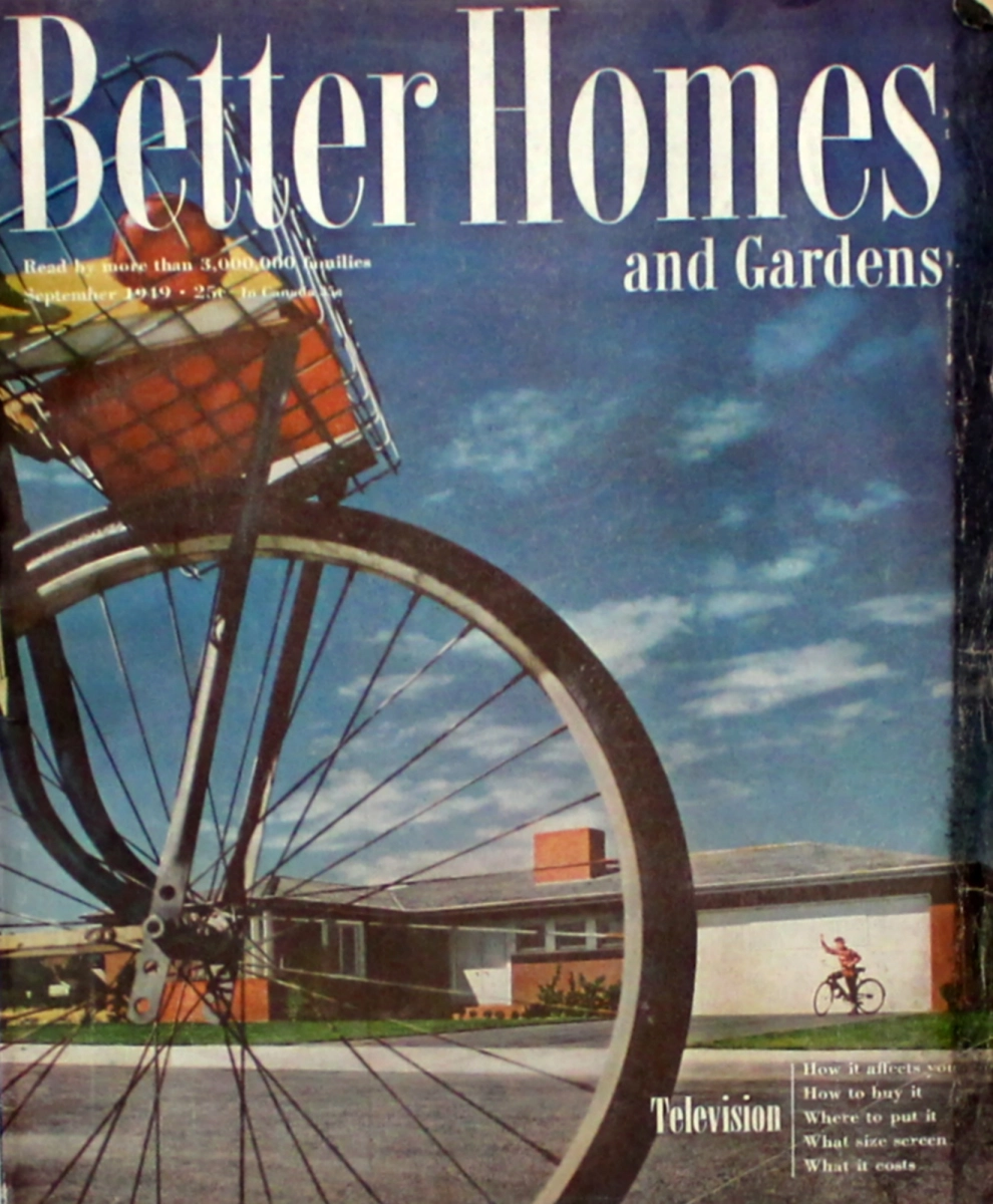 Better Homes And Gardens | September 1949 At Wolfgang's