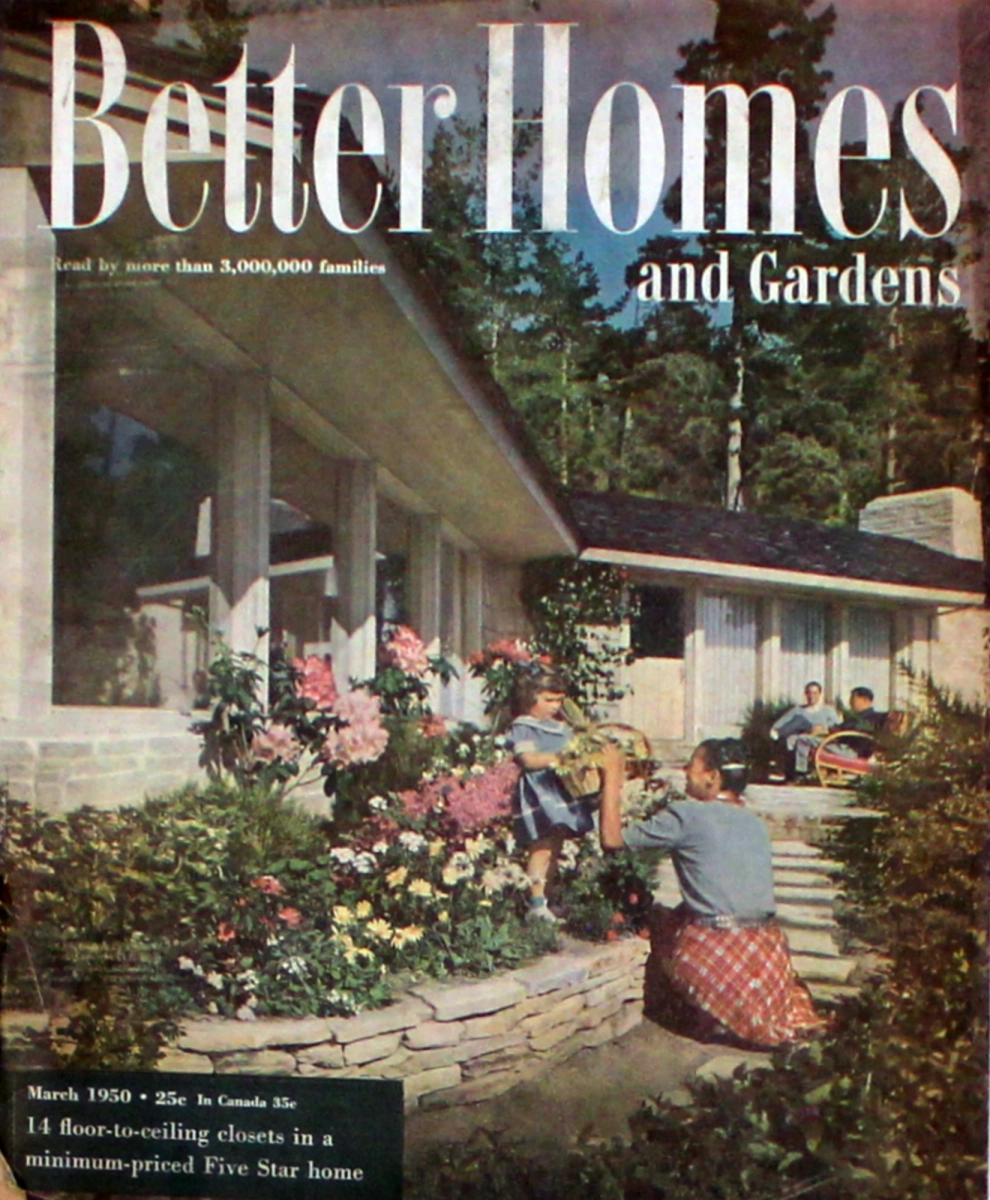 Better Homes And Gardens | March 1950 at Wolfgang's