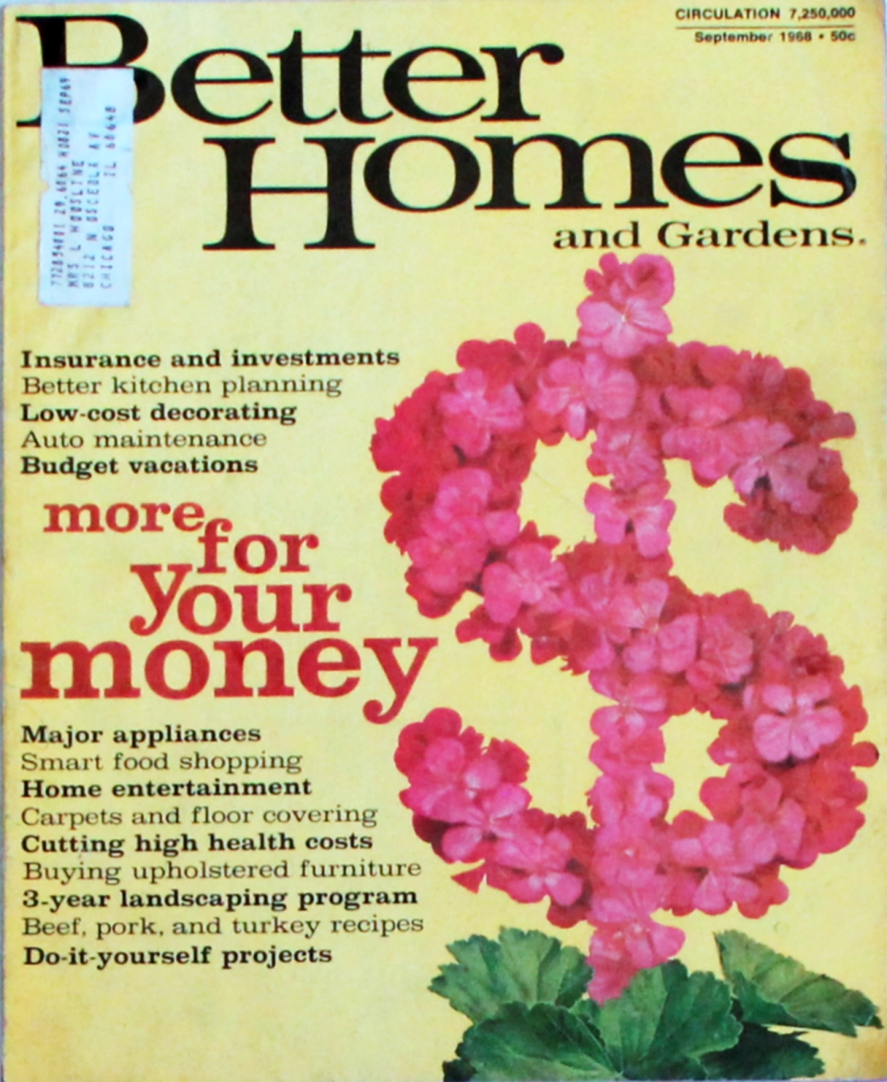 Better Homes And Gardens September 1968 At Wolfgang S   Better Homes And Gardens Vintage Magazine Sep 1 1968.webp