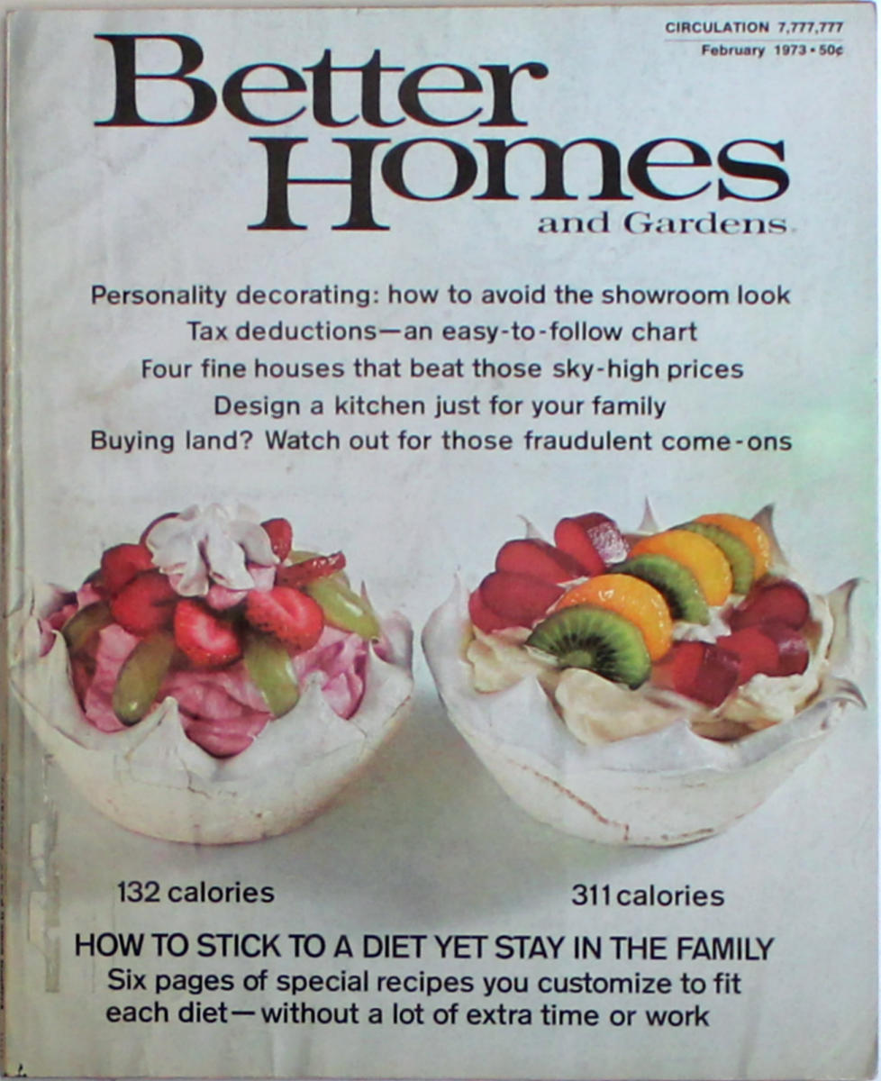 Better Homes And Gardens February 1973 at Wolfgang's