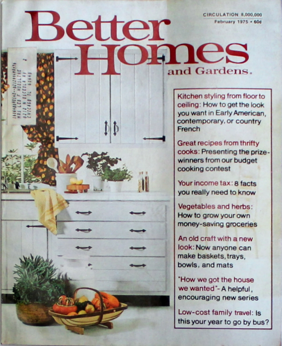 Better Homes And Gardens February 1975 At Wolfgang S   Better Homes And Gardens Vintage Magazine Feb 1 1975.webp