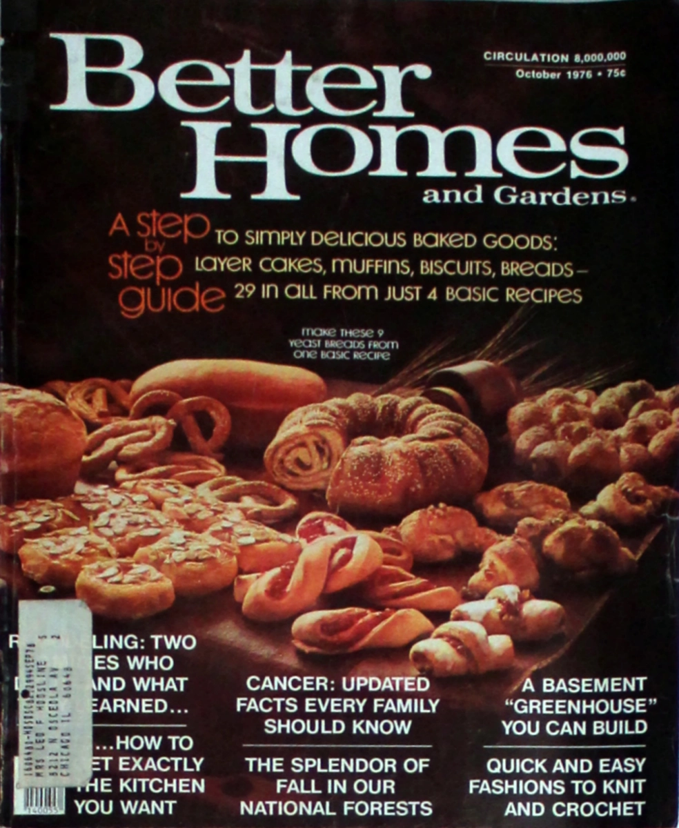 Better Homes And Gardens | October 1976 at Wolfgang's