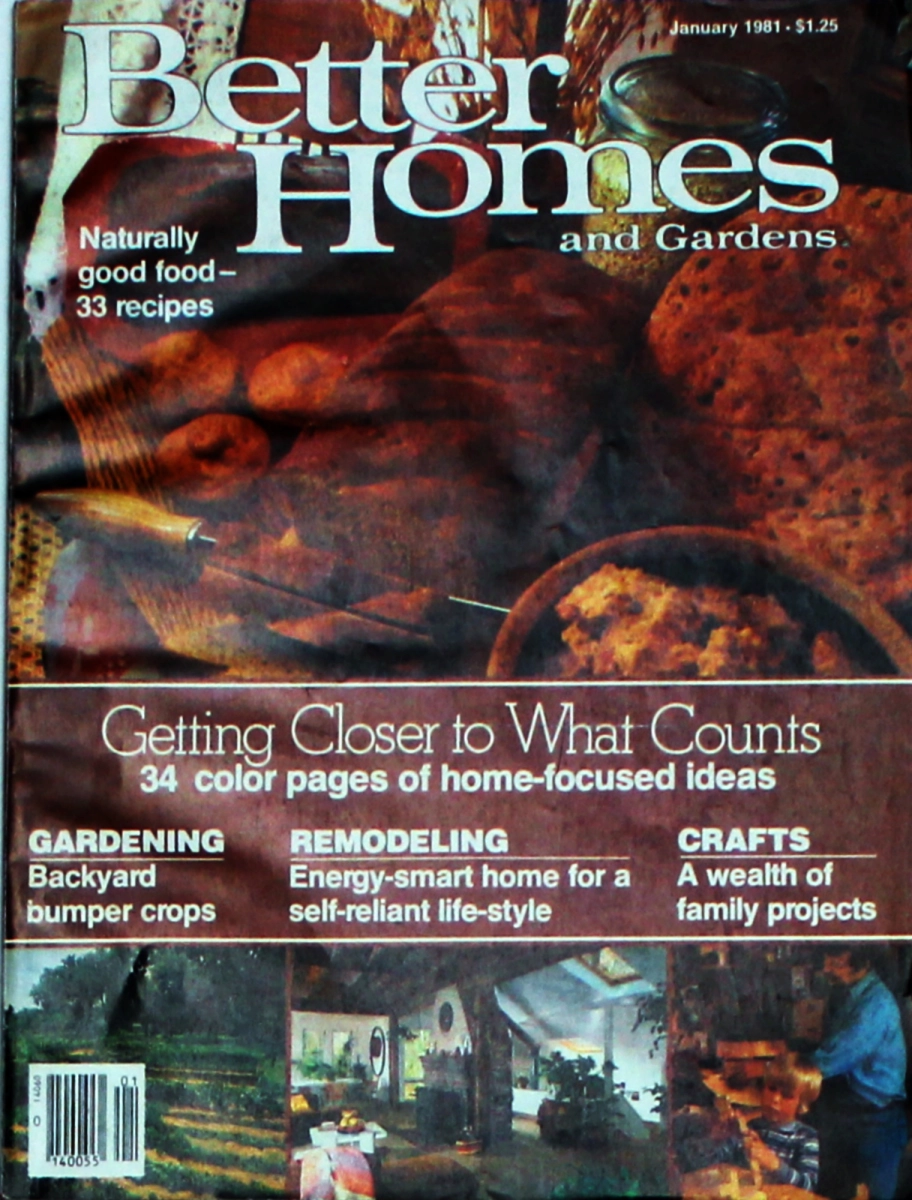 Better Homes And Gardens | January 1981 At Wolfgang's